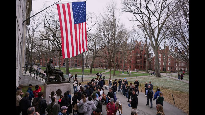 Trump administration takes aim at Harvard's international students and tax-exempt status