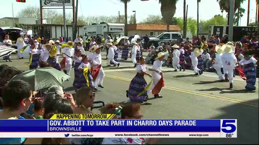 Gov. Abbott to participate in Charro Days Fiesta Parade