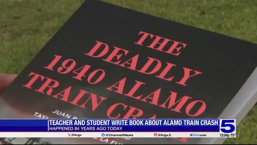 Victims of deadly 1940 Alamo train crash remembered in new book