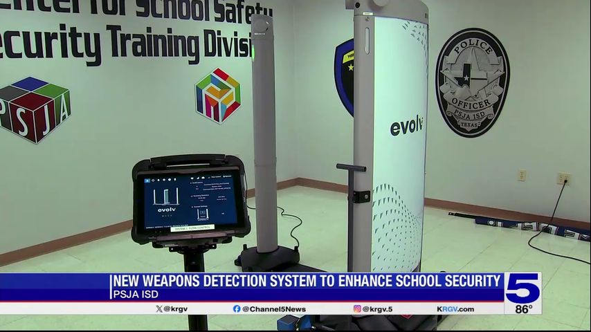 PSJA ISD obtains new weapons detection system to enhance security