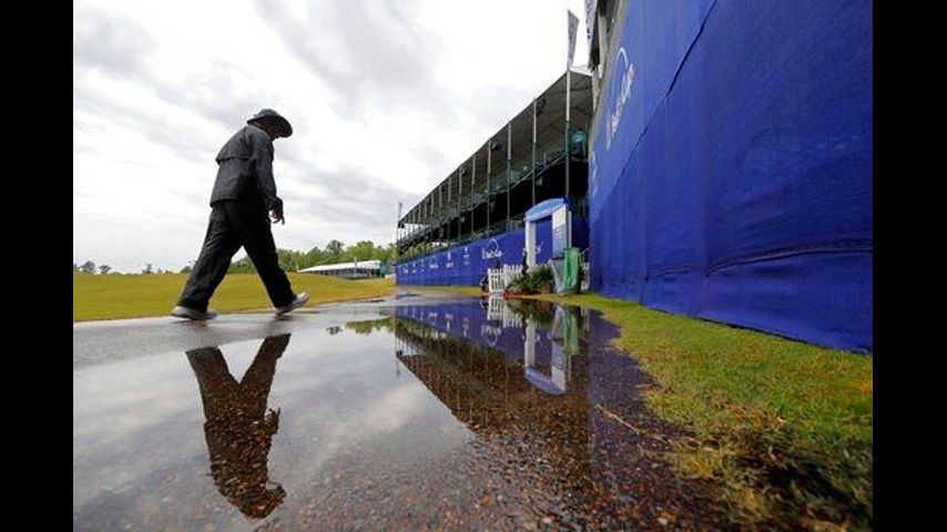 Weather halts first-round play at PGA Tour's Zurich Classic