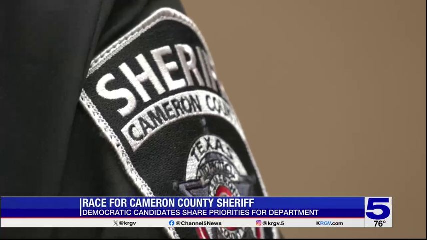 Four candidates on the ballot for Cameron County sheriff in Democratic primary election