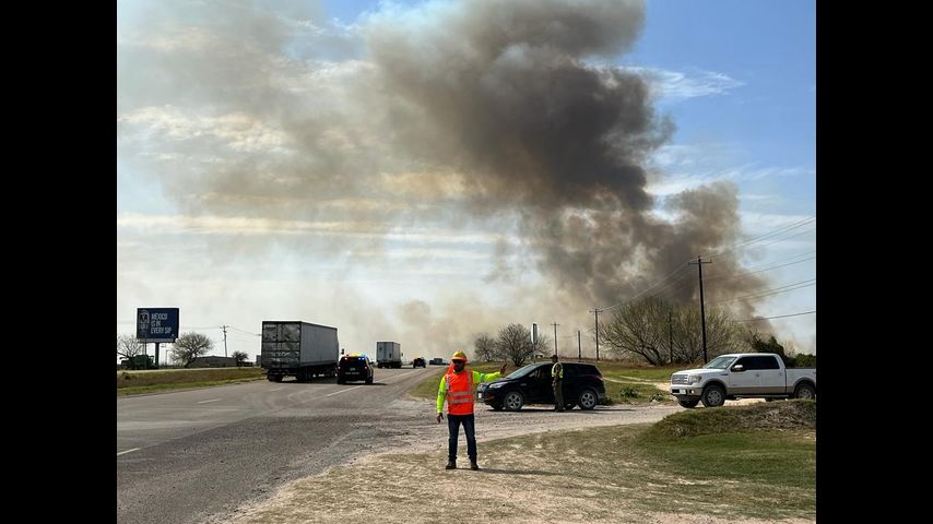 Over 1,000 acres burned in Starr County brushfire