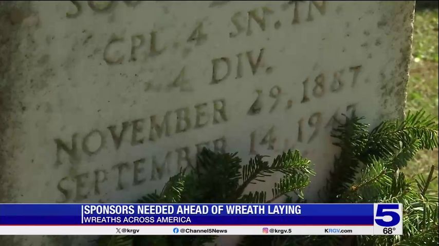 Sponsors needed for wreath-laying ceremony at Brownsville cemetery