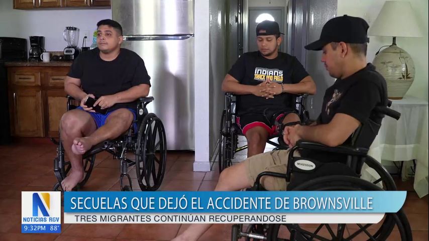 Tres migrantes heridos en accidente mortal en Brownsville continúan recuperándose