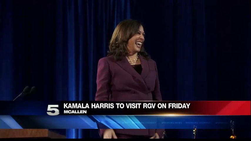 Vice presidential candidate Kamala Harris to visit McAllen on Friday, campaign says
