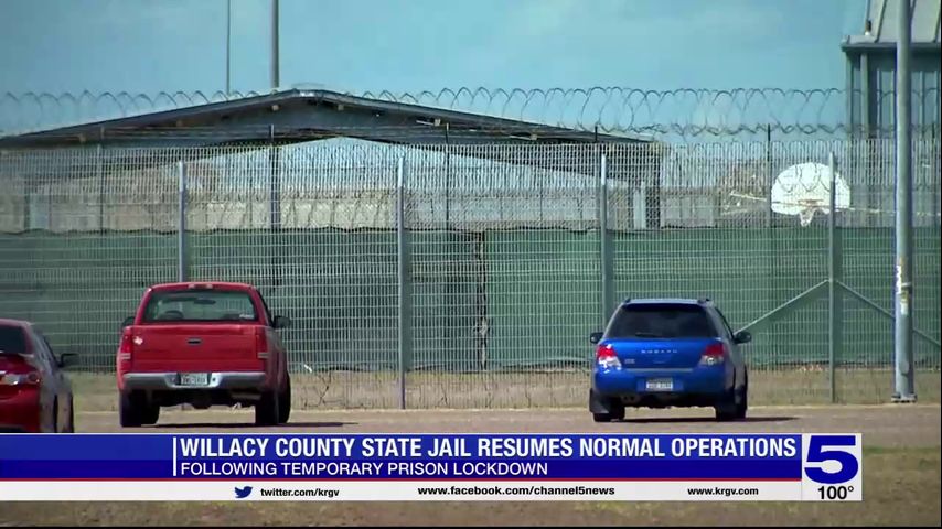 Willacy County jail resumes normal operations following statewide lockdown of Texas prisons