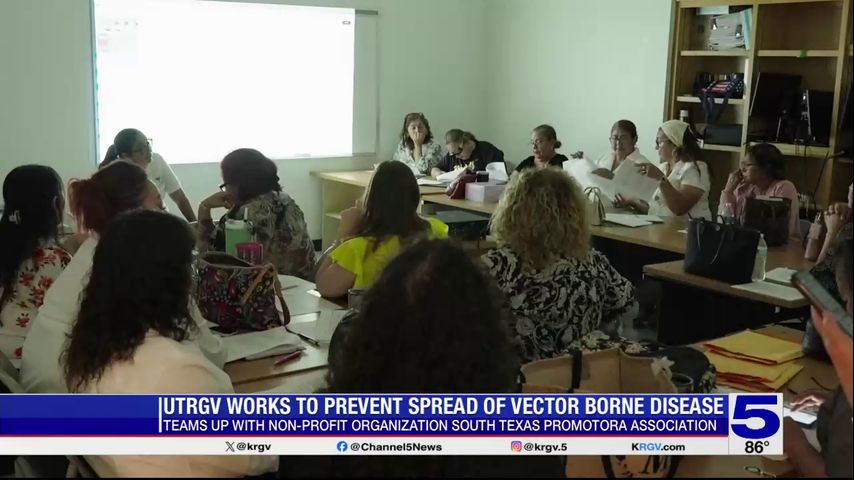 UTRGV works to prevent spread of vector borne disease in the Valley