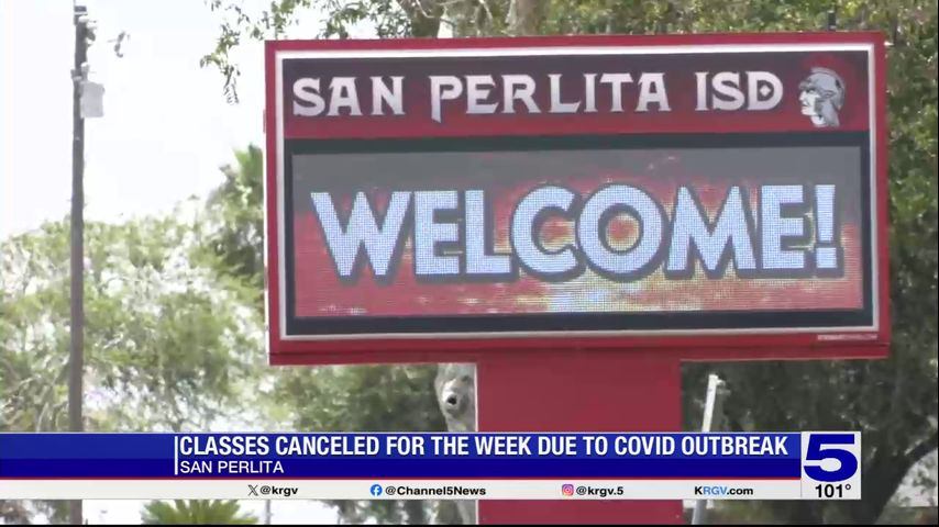 San Perlita ISD temporarily cancels classes following increase in COVID-19 cases