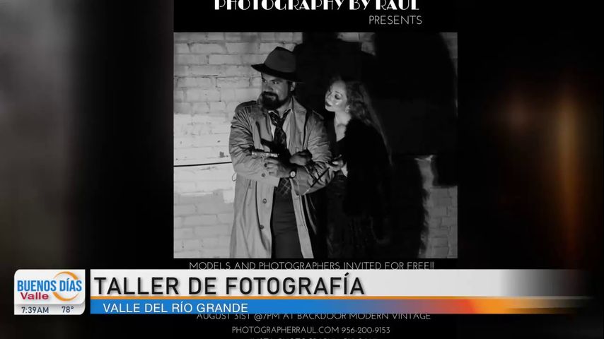 Taller de fotografía profesional en Weslaco