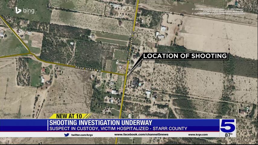 Suspect in custody in connection with Starr County shooting, sheriff's office says