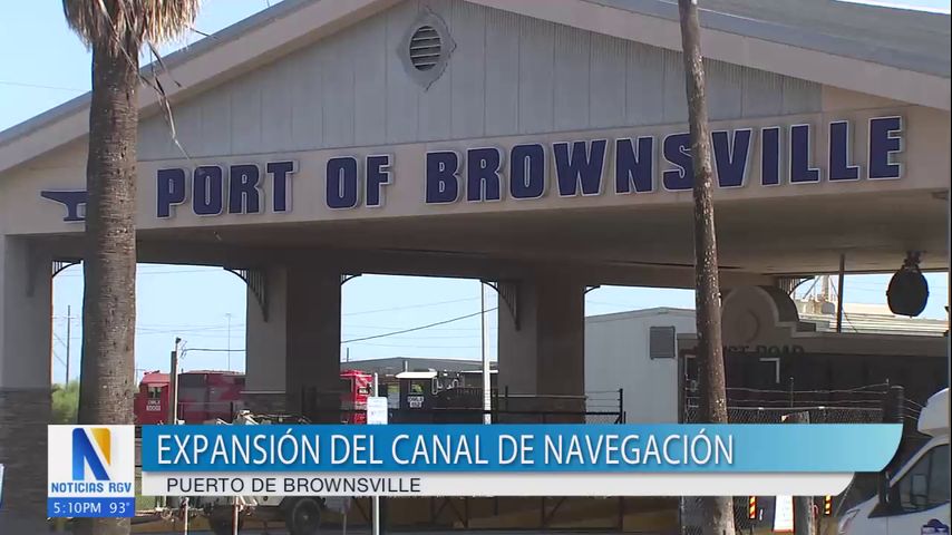 Puerto de Brownsville prepara expansión de del canal de navegación