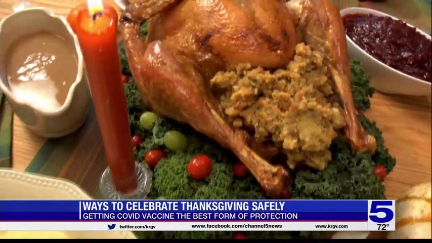 Health expert share tips to celebrate Thanksgiving safely
