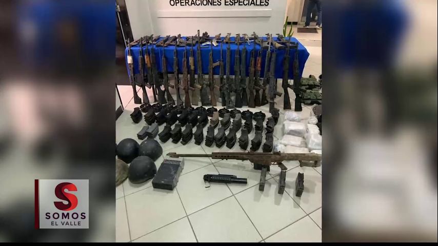 Decomiso de arsenal en Reynosa