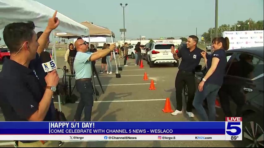 Channel 5 News celebrates viewers on 5/1 Day