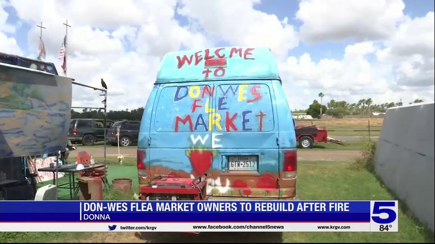 'We rise from the ashes': Don-Wes Flea Market reopening after devastating fire