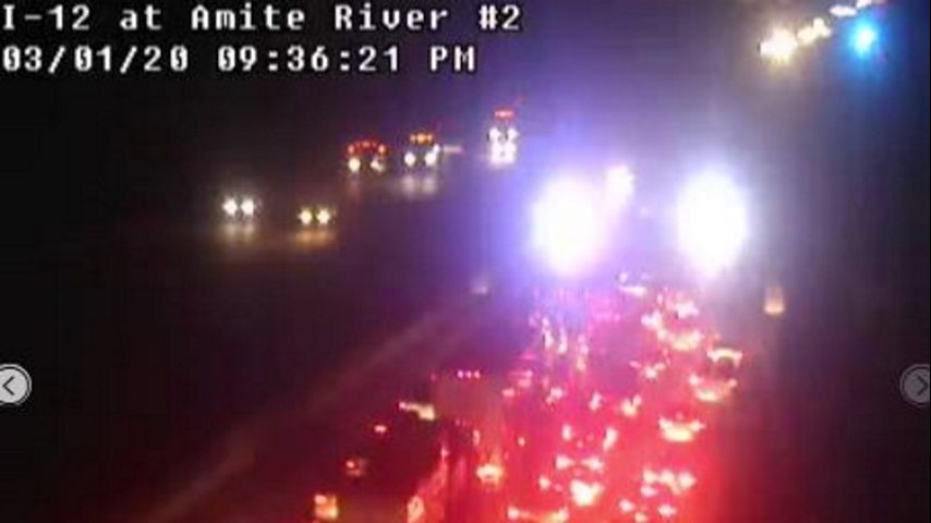 TRAFFIC UPDATE : All lanes opened on I-12 East