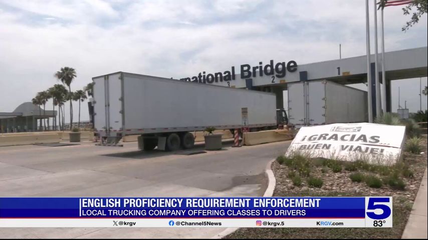 Valley trucking company offering English classes to their drivers