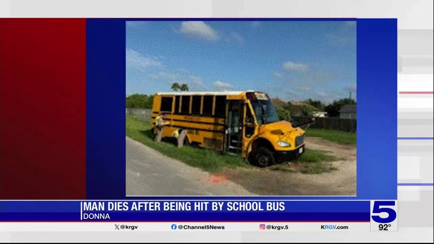 DPS: Man dies after being struck by Weslaco ISD bus