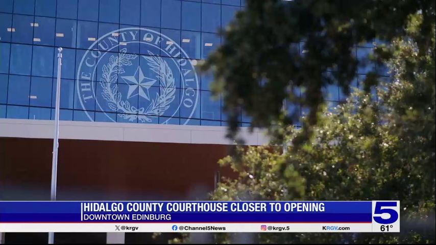 Hidalgo County judge confirms new courthouse passes occupancy inspection