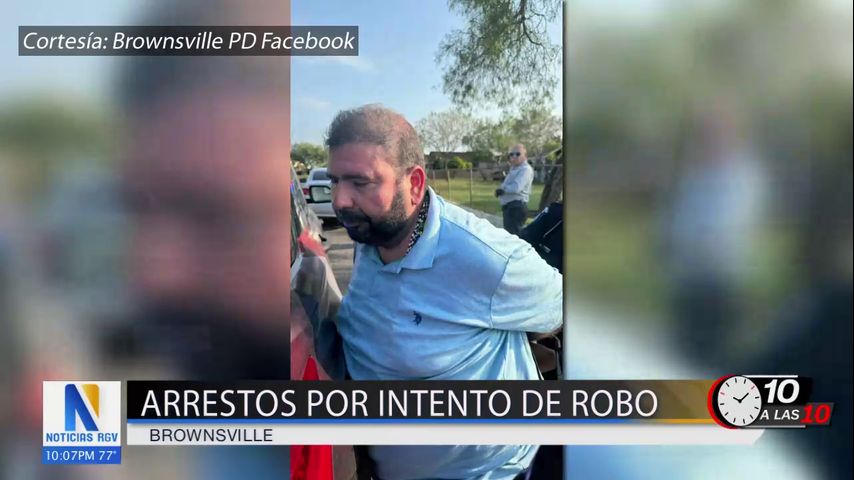 Intento de robo de auto en Brownsville termina con arresto de dos personas