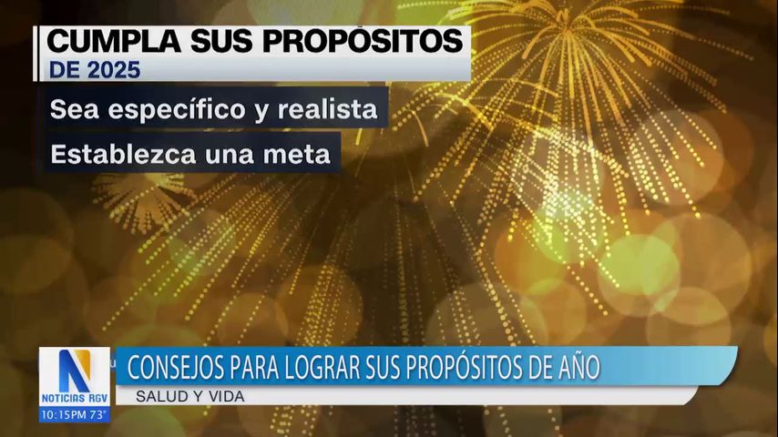 Consejos para alcanzar sus propósitos en este año