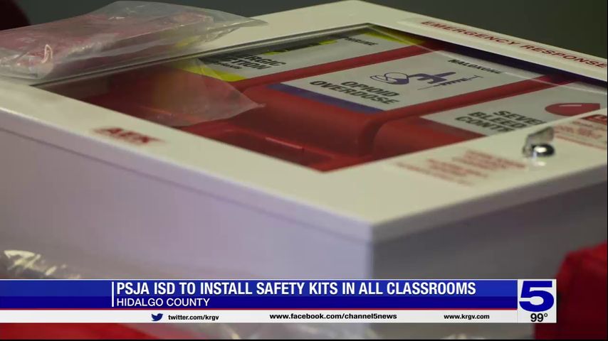 PSJA ISD installing safety kits in all school classrooms