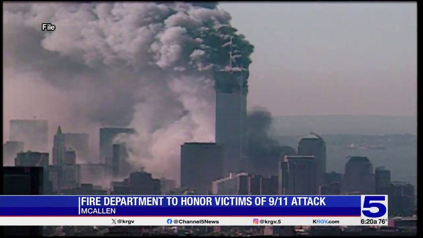 McAllen Fire Department honors victims of Sept. 11