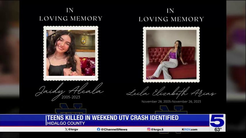 Teens killed in Edinburg UTV accident identified