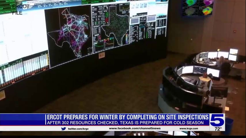 Power resources ready for winter weather after inspections, ERCOT says