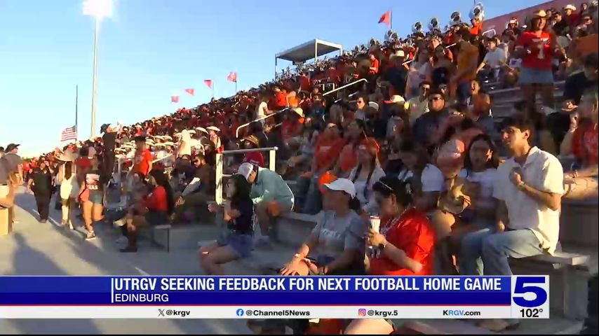 UTRGV seeking feedback following first home football game