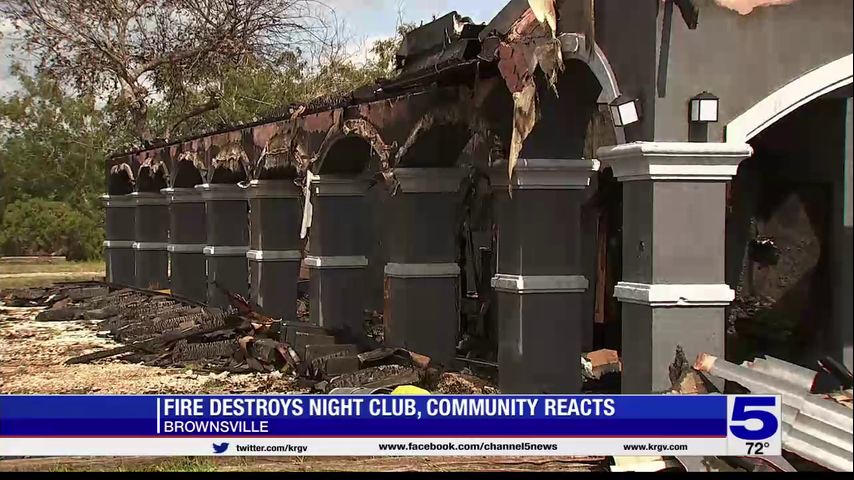 Fire destroys Brownsville night club