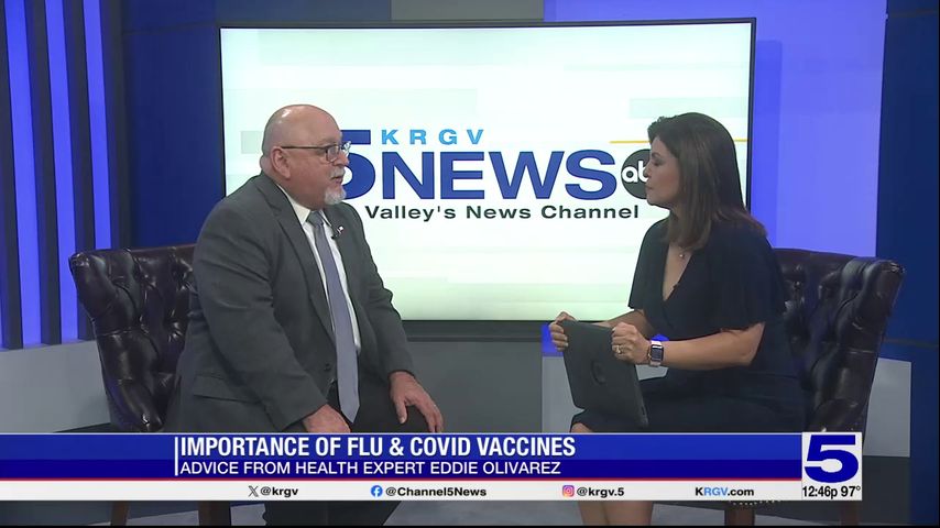 Hidalgo County health official discusses the importance of flu and Covid vaccines