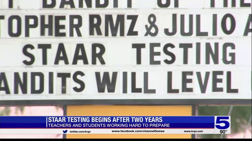 STAAR testing returns after two years off