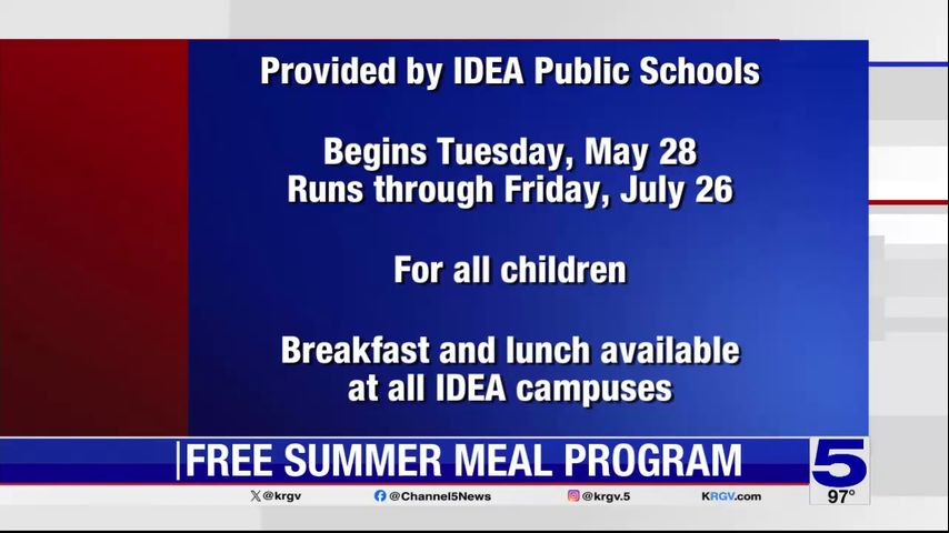 IDEA Public Schools to offer free meals to children this summer