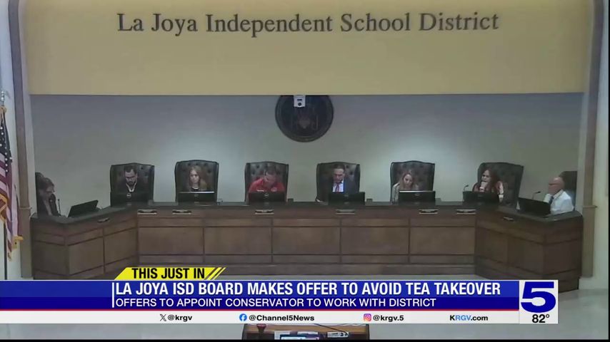 La Joya ISD offers TEA to appoint conservator to oversee district