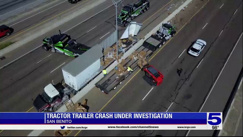 TxDOT: Tractor-trailer crash reported on the expressway in San Benito