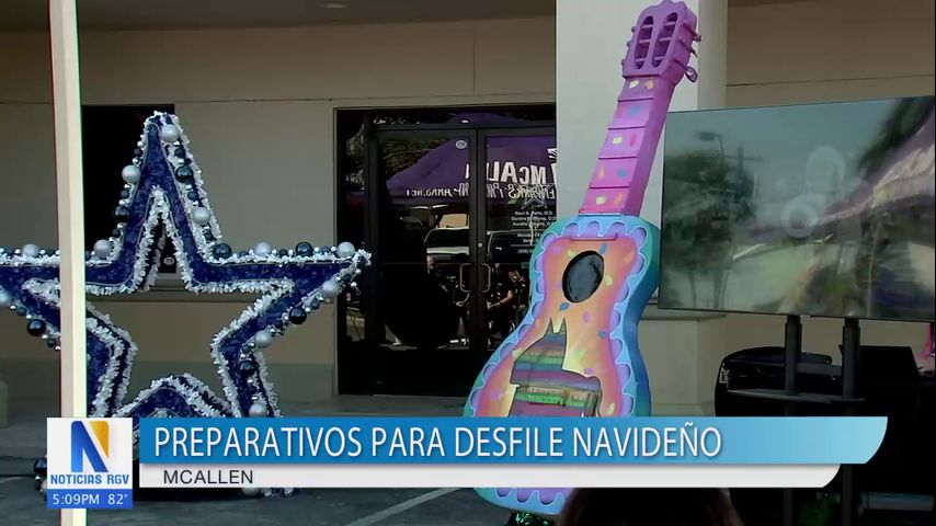 McAllen se prepara para el gran desfile navideño con estrellas de los Dallas Cowboys