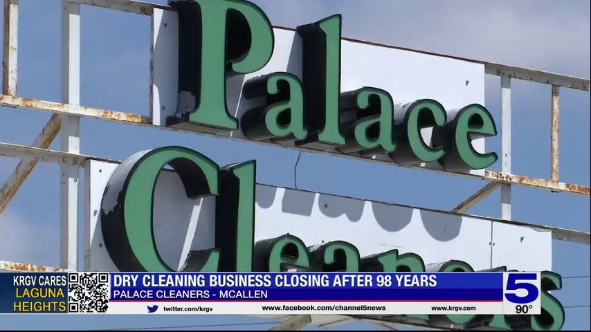 After nearly 100 years in business, Palace Cleaners in McAllen closing its doors