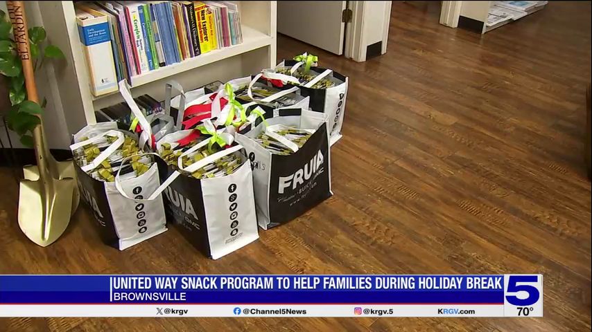 Brownsville non-profit snack program to help families during holidays