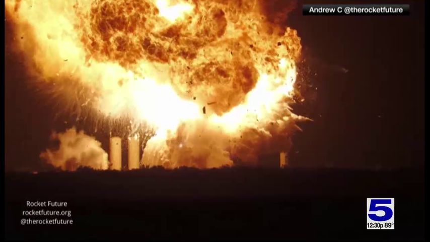 No injuries reported following explosion at SpaceX’s Starbase facility