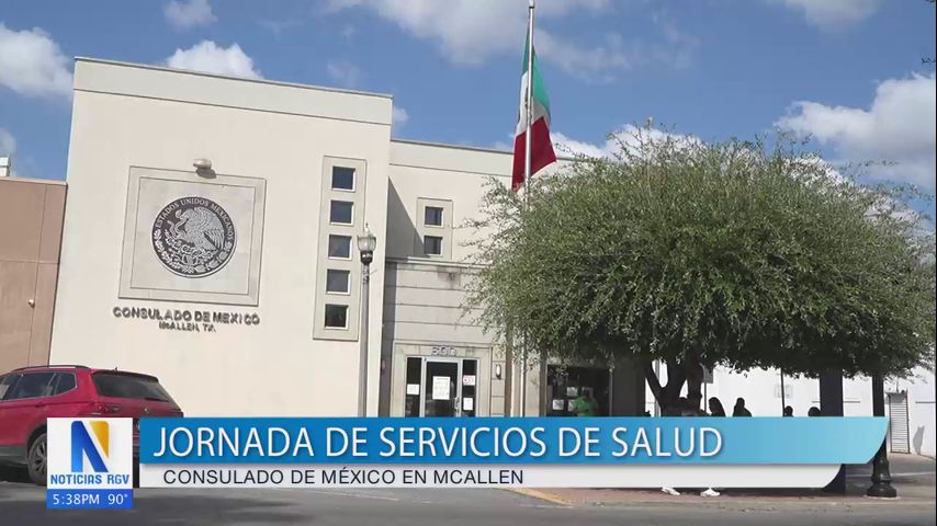 Consulado de México en McAllen realiza jornada de servicios de salud