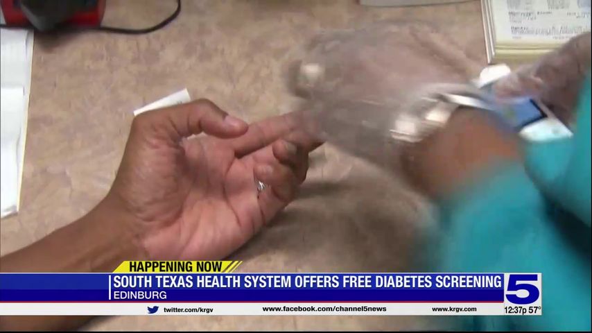 Heart of the Valley: South Texas Health System offering free diabetes screenings