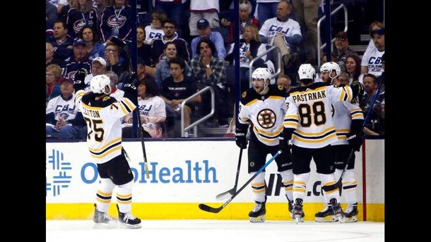 Bruins put away Blue Jackets to advance to conference final
