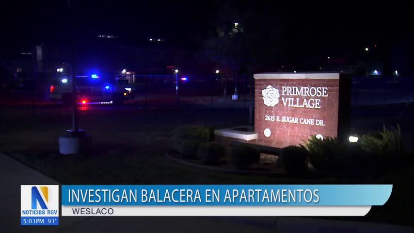 Policía de Weslaco investiga informes de peleas y disparos en un complejo de apartamentos