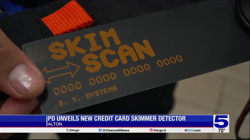 Alton Police Department unveil new card skimming devices