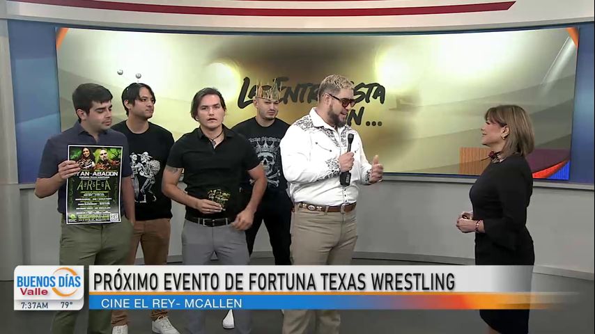 Realizan evento de lucha libre en McAllen