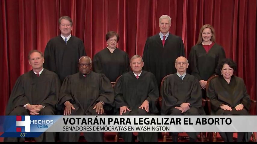 Senadores demócratas en Washington votarán por primera vez en la ley que busca legalizar el aborto en Estados Unidos
