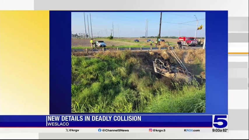 Donna man killed in fiery Weslaco crash