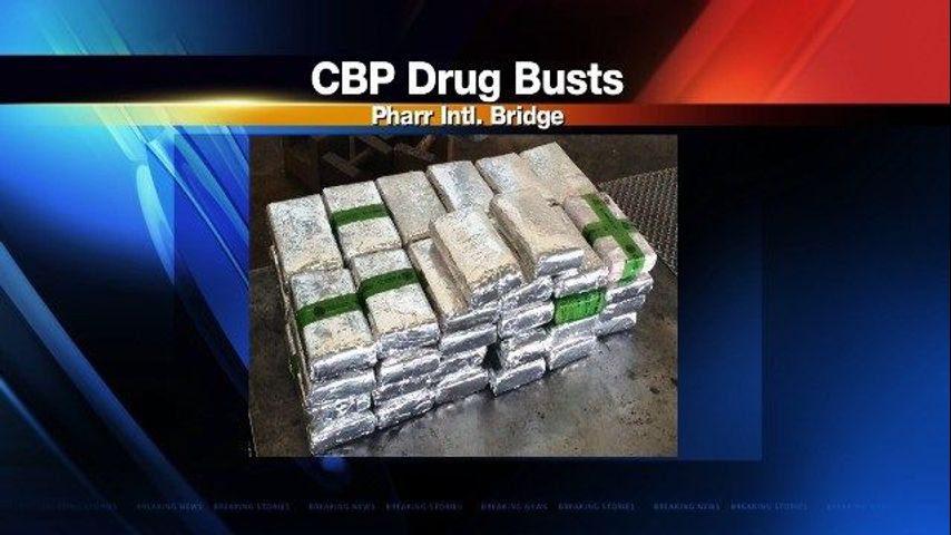 CBP Seizes More than $1M in Drugs at Pharr Bridge